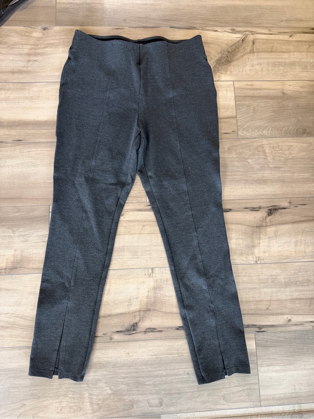 Old Navy Ponte Slim Ankle Pants Stretch Grey Womens Large